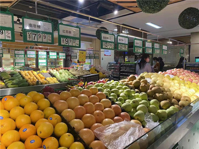 神農架林區物資供應穩定，食用農產品批發市場繁榮有序